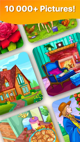 Hey Color Paint by Number Art  [МОД Menu] Screenshot 3