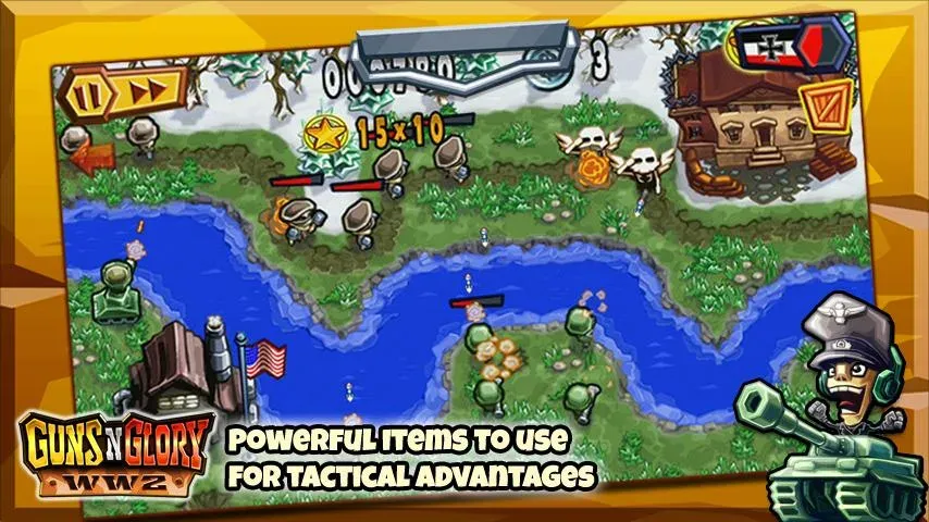 Guns'n'Glory WW2  [МОД Unlocked] Screenshot 4