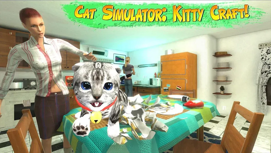 Cat Simulator : Kitty Craft (Симулятор кота)  [МОД Много денег] Screenshot 1