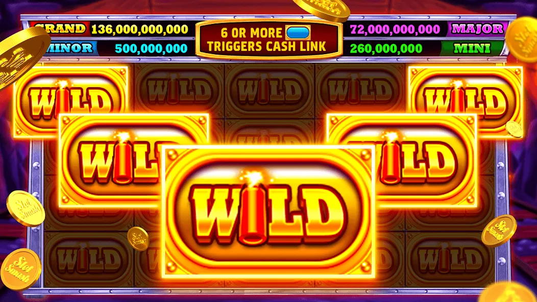 Slotsmash™ - Casino Slots Game (Слотсмэш)  [МОД Menu] Screenshot 3