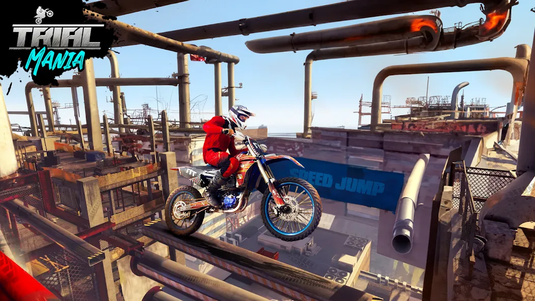 Trial Mania: Dirt Bike Games (Трайал Мания)  [МОД Много монет] Screenshot 4