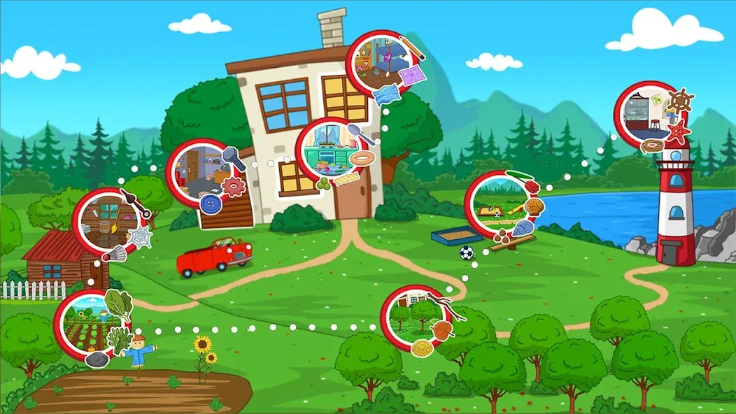 Kindergarten: Learn and play  [МОД Много монет] Screenshot 5