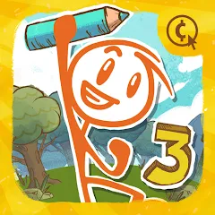 Взлом Draw a Stickman: EPIC 3 (Нарисуй палочного человечка)  [МОД Unlimited Money] - последняя версия apk на Андроид