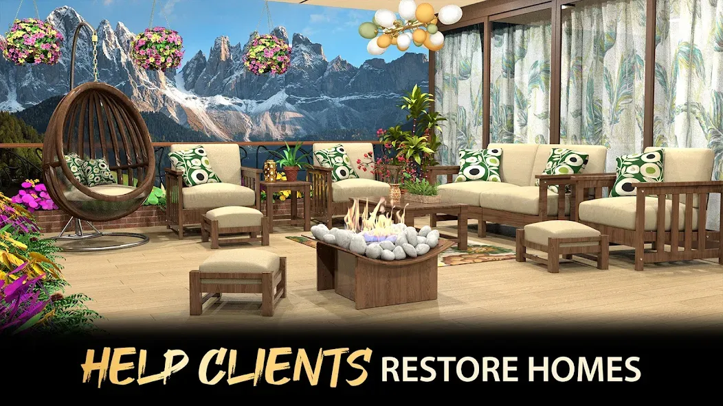 My Home Design: My House Games (Май Хоум Дизайн)  [МОД Все открыто] Screenshot 4
