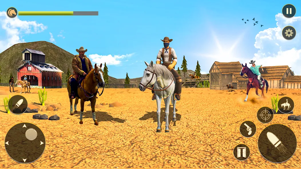 Horse Riding Rivals Horse Race (ХорсРайдинг Ривалс Лошадиные скачки)  [МОД Unlimited Money] Screenshot 5