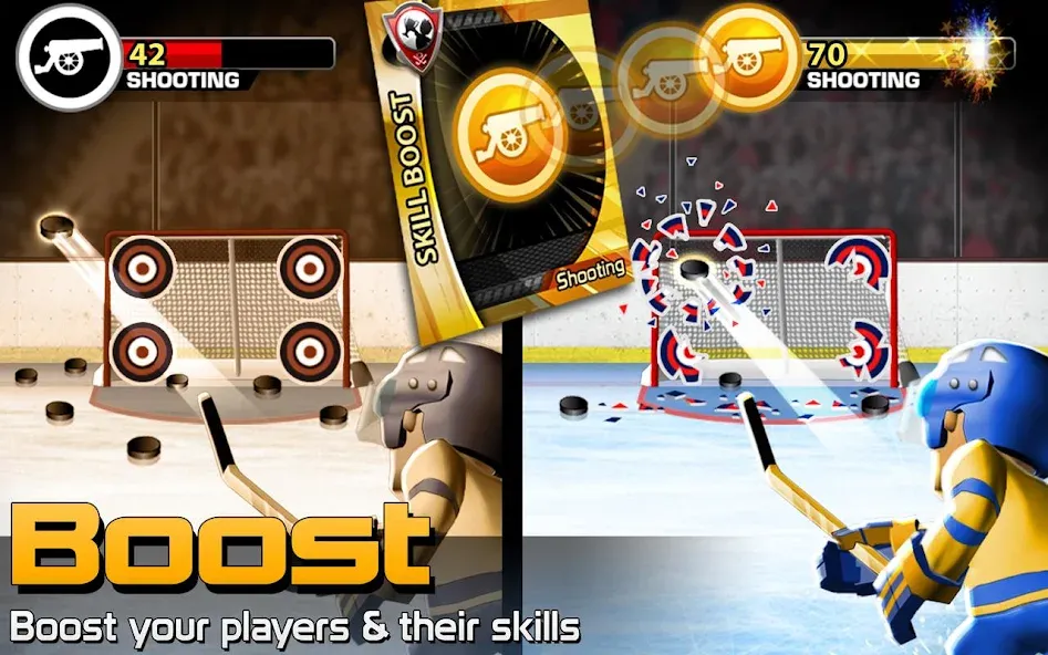 BIG WIN Hockey (БИГ ВИН Хоккей)  [МОД Mega Pack] Screenshot 2