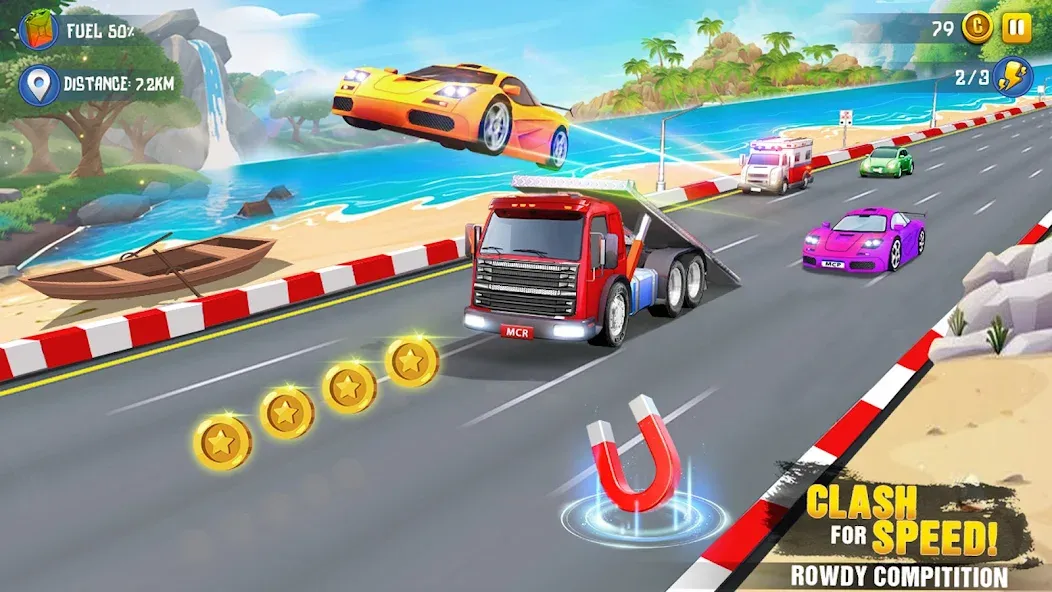 Mini Car Racing Game Legends  [МОД Unlimited Money] Screenshot 3