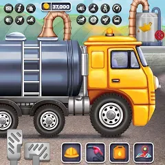 Скачать взлом Oil Tanker Truck Games  [МОД Бесконечные деньги] - полная версия apk на Андроид