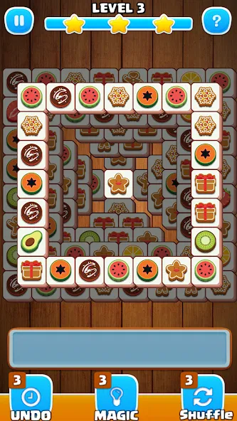 Tile Match Sweet -Triple Match  [МОД Все открыто] Screenshot 3