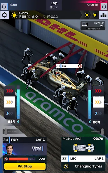 F1 Clash - Car Racing Manager (Ф1 Клаш)  [МОД Много денег] Screenshot 5