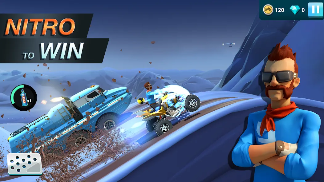 MMX Hill Dash 2 – Offroad Truc (ММХ Хилл Даш 2)  [МОД Бесконечные монеты] Screenshot 3