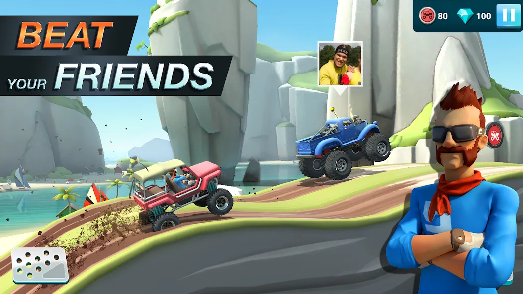 MMX Hill Dash 2 – Offroad Truc (ММХ Хилл Даш 2)  [МОД Бесконечные монеты] Screenshot 4