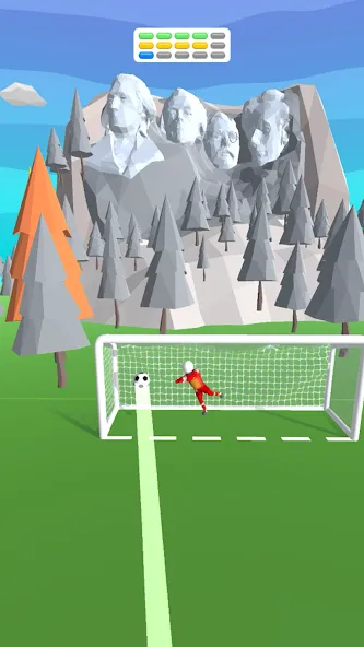 Goal Party - Soccer Freekick (Гоал Парти)  [МОД Menu] Screenshot 5