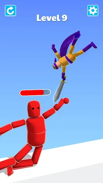 Ragdoll ninja: Imposter hero (Рагдолл Ниндзя)  [МОД Все открыто] Screenshot 1