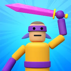 Взлом Ragdoll ninja: Imposter hero (Рагдолл Ниндзя)  [МОД Все открыто] - стабильная версия apk на Андроид