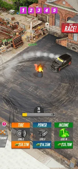 Drift 2 Drag (Дрифт 2 Дрэг)  [МОД Бесконечные деньги] Screenshot 4