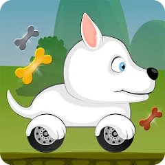 Взлом Racing games for kids - Dogs  [МОД Меню] - полная версия apk на Андроид