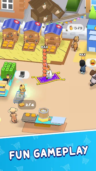 Animal Mart: Tycoon Games (Мой Зверинец Март)  [МОД Бесконечные монеты] Screenshot 5