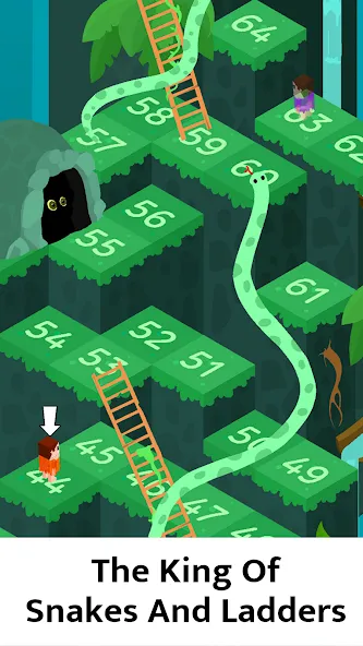 Snakes and Ladders Board Games  [МОД Menu] Screenshot 1