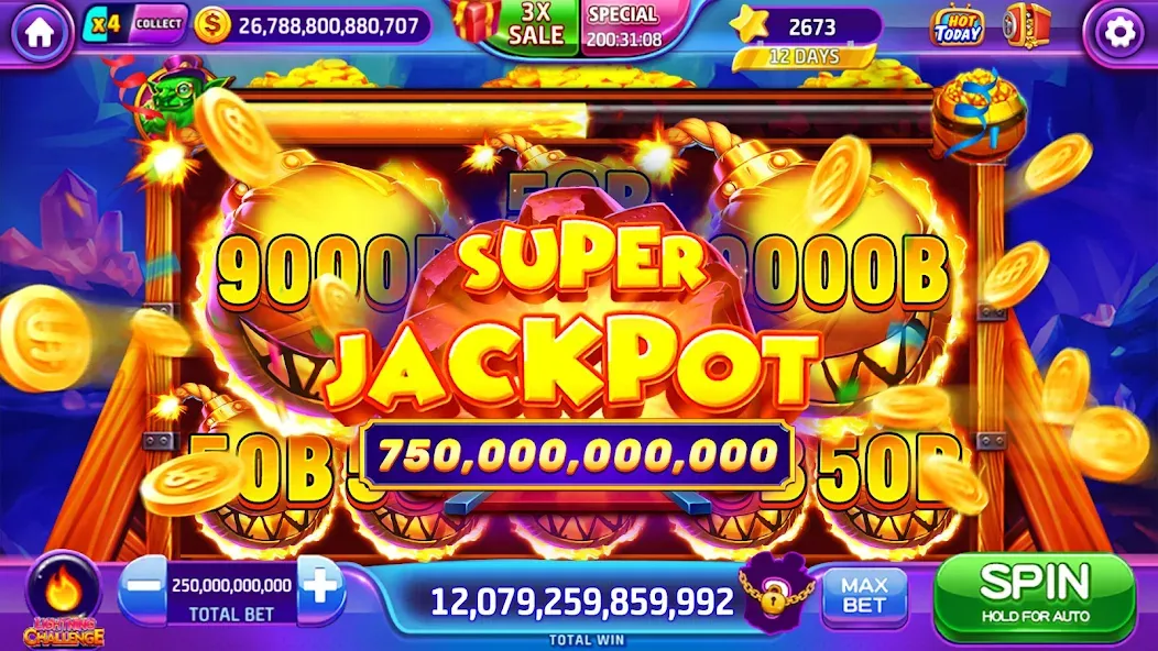 Lava Slots - Casino Games (Лава Слотс)  [МОД Все открыто] Screenshot 4