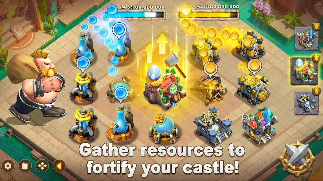 Castle Clash: World Ruler (Кастл Клаш)  [МОД Все открыто] Screenshot 4