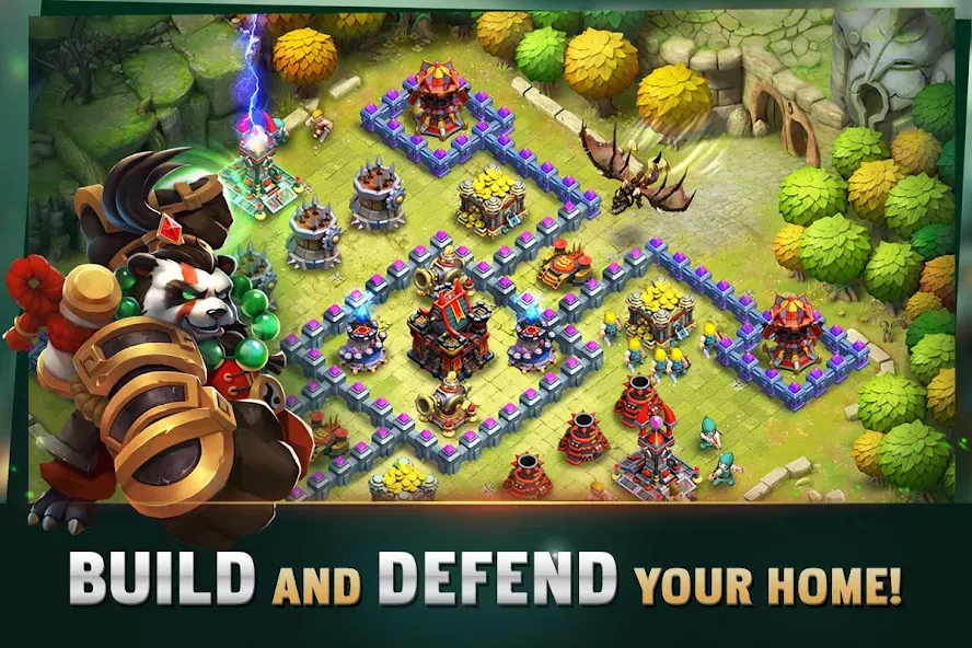 Clash of Lords 2: Guild Castle (Клэш оф Лордс 2)  [МОД Много монет] Screenshot 1