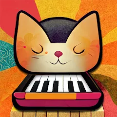 Скачать взлом Cat Piano Meow - Sounds & Game  [МОД Mega Pack] - полная версия apk на Андроид