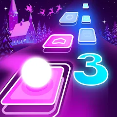 Скачать взломанную Dancing Sky 3 (Дэнсинг Скай 3)  [МОД Много монет] - полная версия apk на Андроид