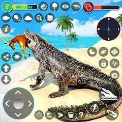 Взломанная Crocodile Games: Animal Games  [МОД Бесконечные монеты] - полная версия apk на Андроид