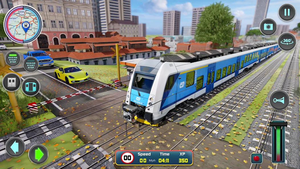 City Train Driver- Train Games  [МОД Много денег] Screenshot 4