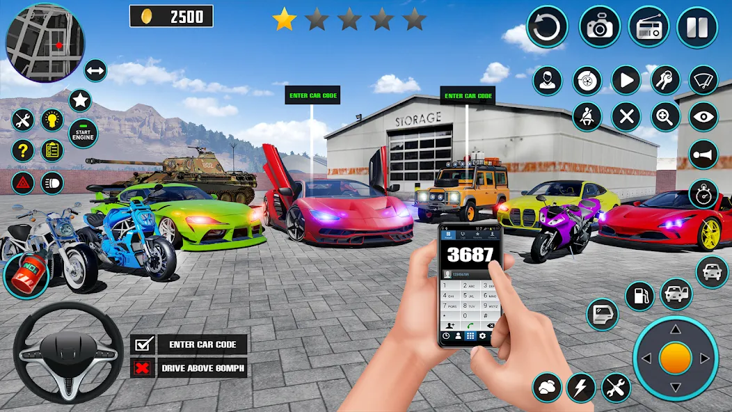 Open World Car Driving Games (Открытые мировые игры по вождению автомобиля)  [МОД Много денег] Screenshot 3