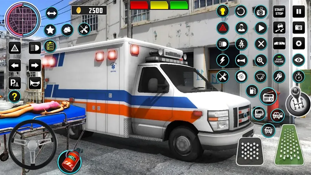 Heli Ambulance Simulator Game  [МОД Меню] Screenshot 3