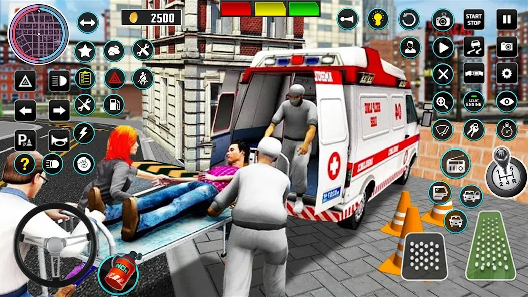 Heli Ambulance Simulator Game  [МОД Меню] Screenshot 5