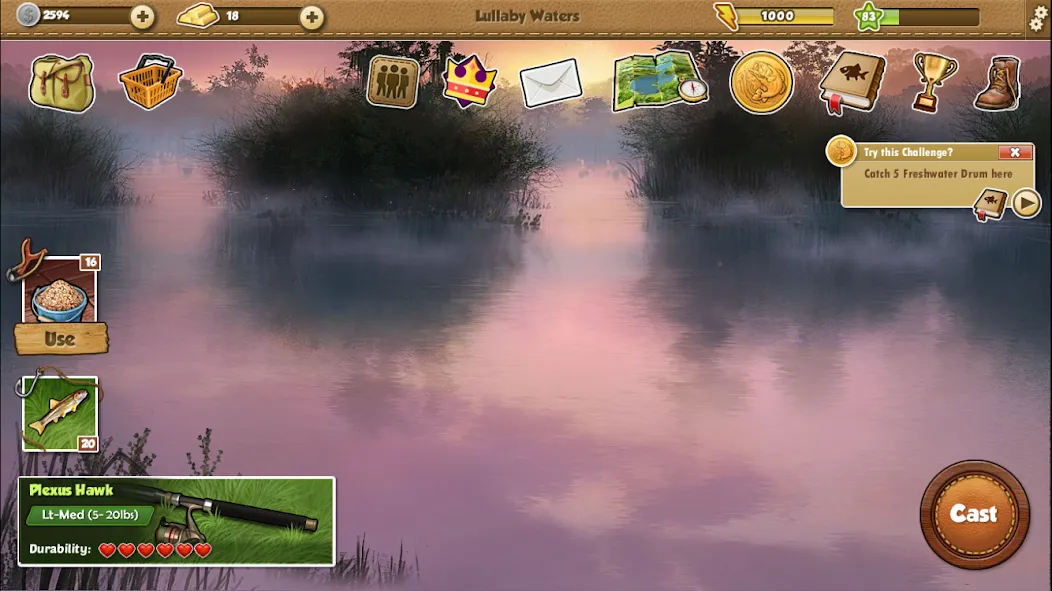 Fishing World (Фишинг Ворлд)  [МОД Много денег] Screenshot 3