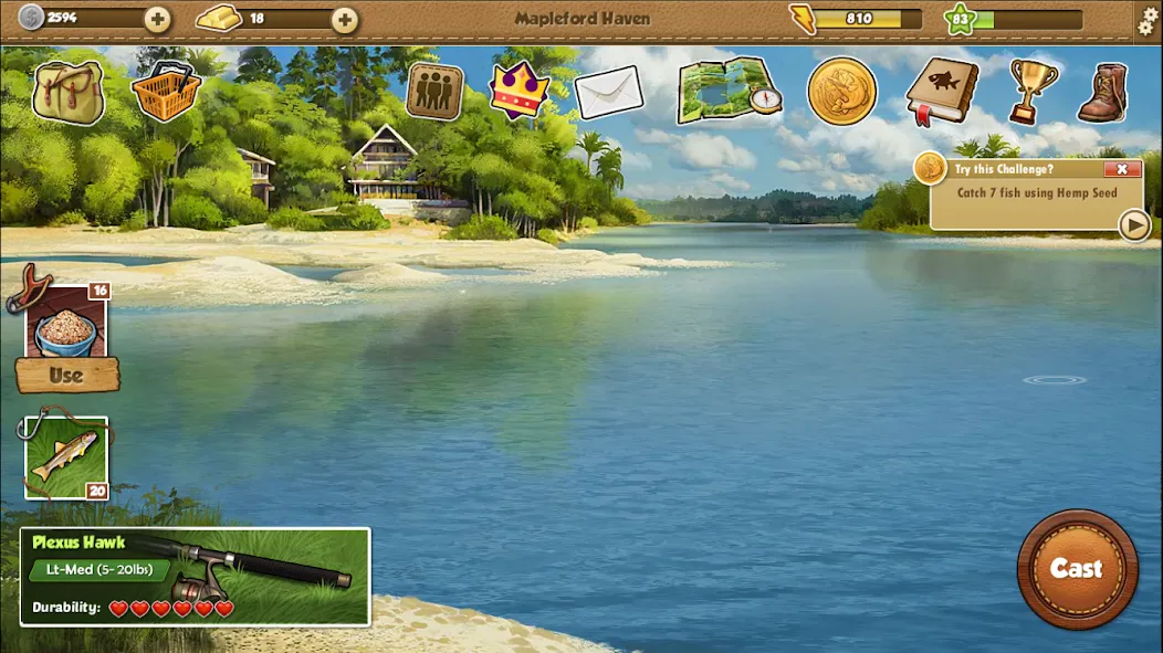 Fishing World (Фишинг Ворлд)  [МОД Много денег] Screenshot 5