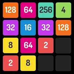 Скачать взлом X2 Blocks - 2048 Number Game (Блоки)  [МОД Бесконечные деньги] - стабильная версия apk на Андроид