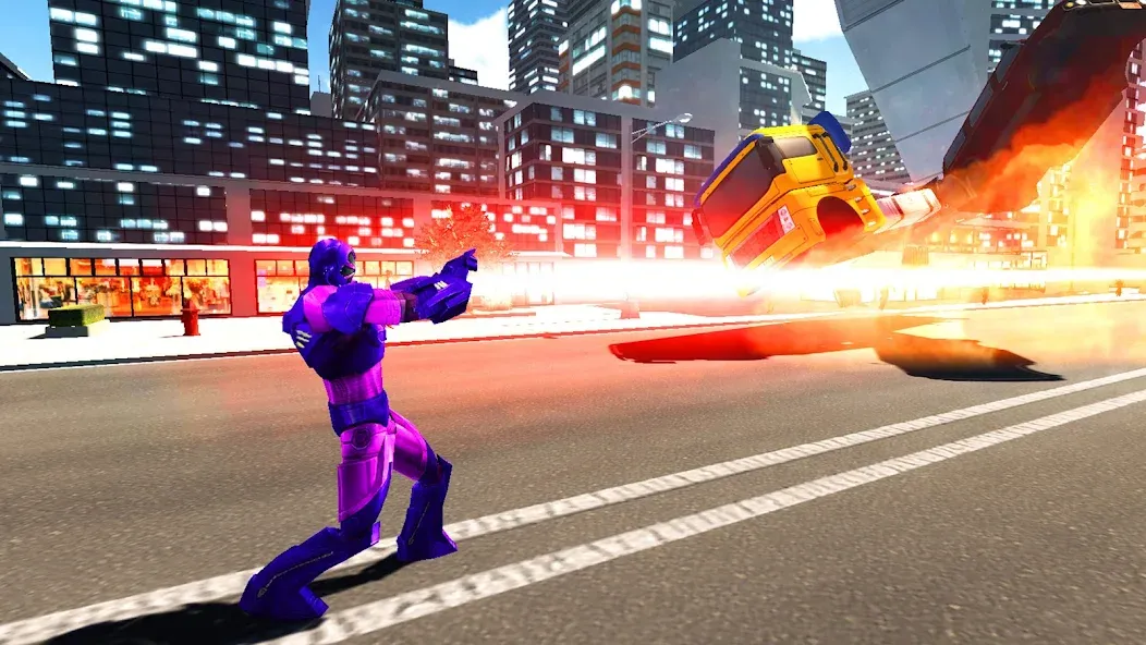 Super city hero:Iron Hero War (Супер сити герой)  [МОД Много денег] Screenshot 2