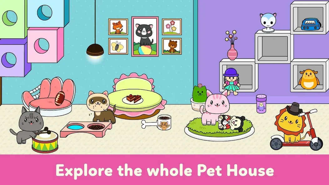 Tizi Town - My Pet Daycare  [МОД Unlocked] Screenshot 2