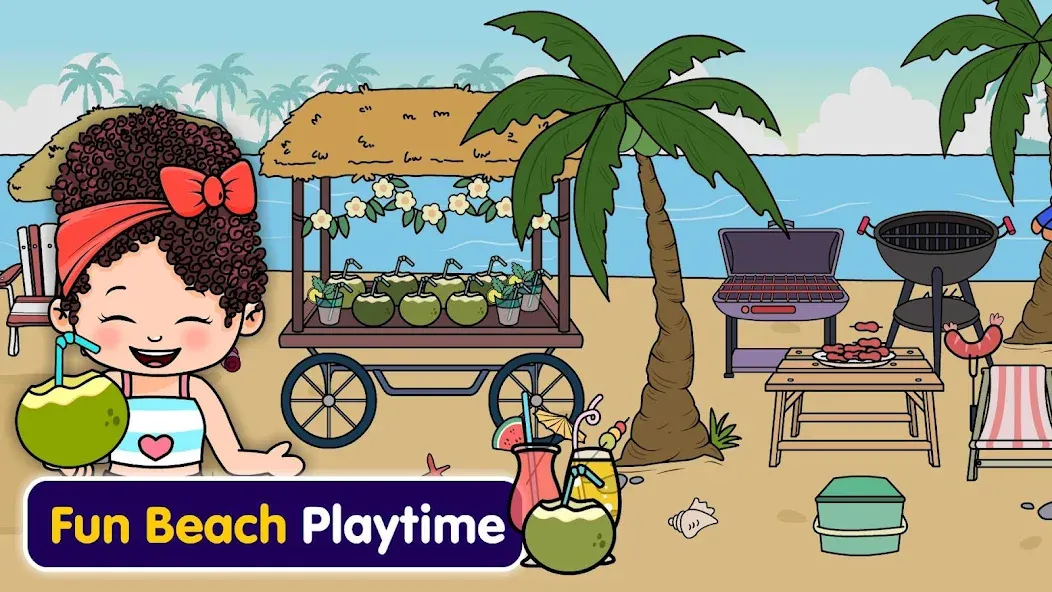 Tizi Town - My Hotel Games  [МОД Много денег] Screenshot 5