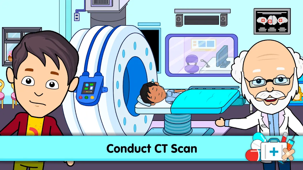 My Hospital Town Doctor Games  [МОД Много монет] Screenshot 5