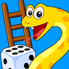 Взломанная Snake and Ladder Games  [МОД Бесконечные монеты] - стабильная версия apk на Андроид