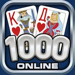 Скачать взломанную Thousand 1000 Online card game  [МОД Бесконечные монеты] - стабильная версия apk на Андроид