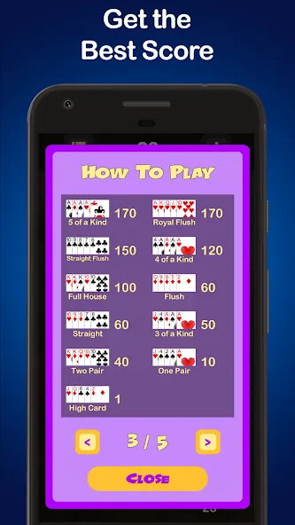 Puzzle Poker Joker's Wild  [МОД Много денег] Screenshot 5