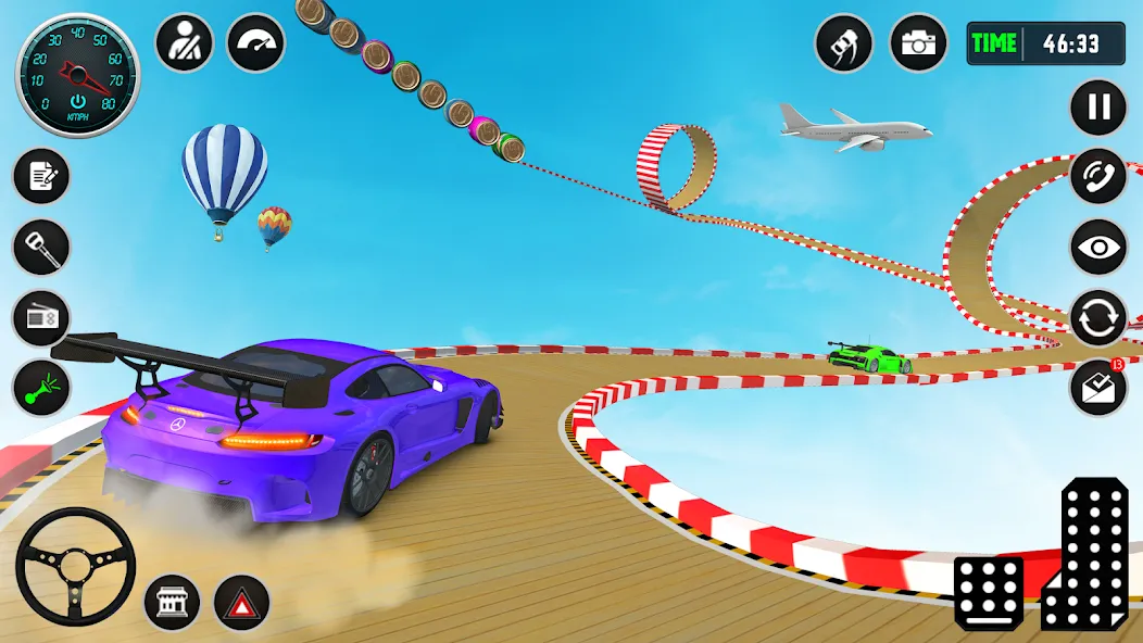 Ramp Car Stunt Racing Game (Крейзи Кар Стантс)  [МОД Меню] Screenshot 4