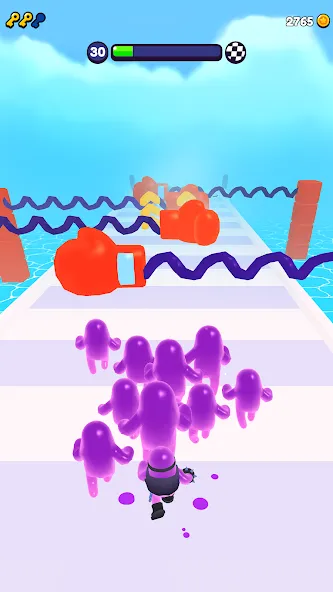 Join Blob Clash 3D: Mob Runner (Джойн Блоб Клаш 3D)  [МОД Все открыто] Screenshot 2