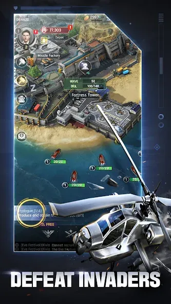 Gunship Battle Total Warfare (Ганшип Батл Общая война)  [МОД Бесконечные монеты] Screenshot 4