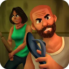 Скачать взломанную Evil Neighbor 2 - Escape (Ивил Нейбор 2)  [МОД Бесконечные деньги] - полная версия apk на Андроид