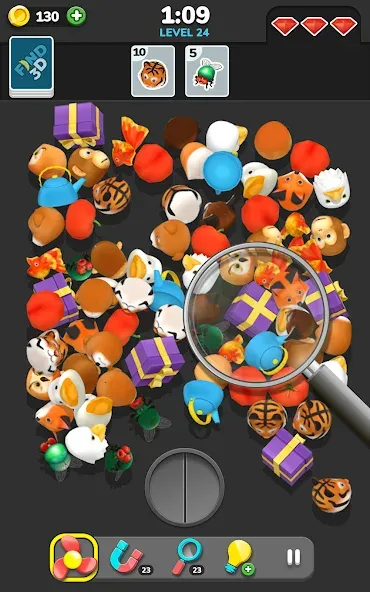 Find 3D - Match 3D Items (Файнд 3Д)  [МОД Menu] Screenshot 3