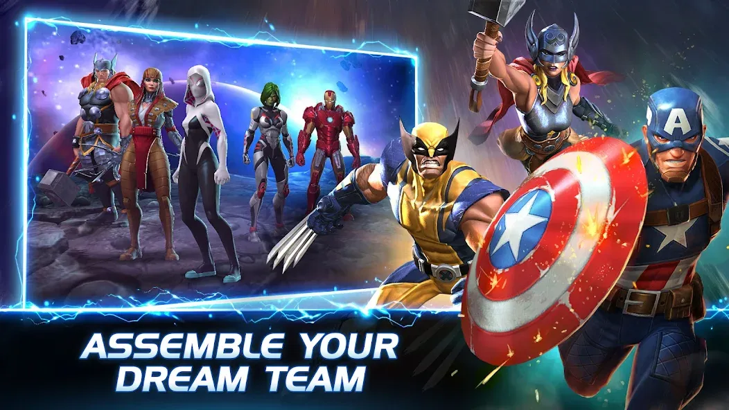 Marvel Contest of Champions (Марвел Соревнование Чемпионов)  [МОД Бесконечные монеты] Screenshot 3