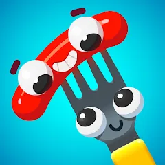 Скачать взлом Fork N Sausage (Форк энд Сосидж)  [МОД Много монет] - последняя версия apk на Андроид